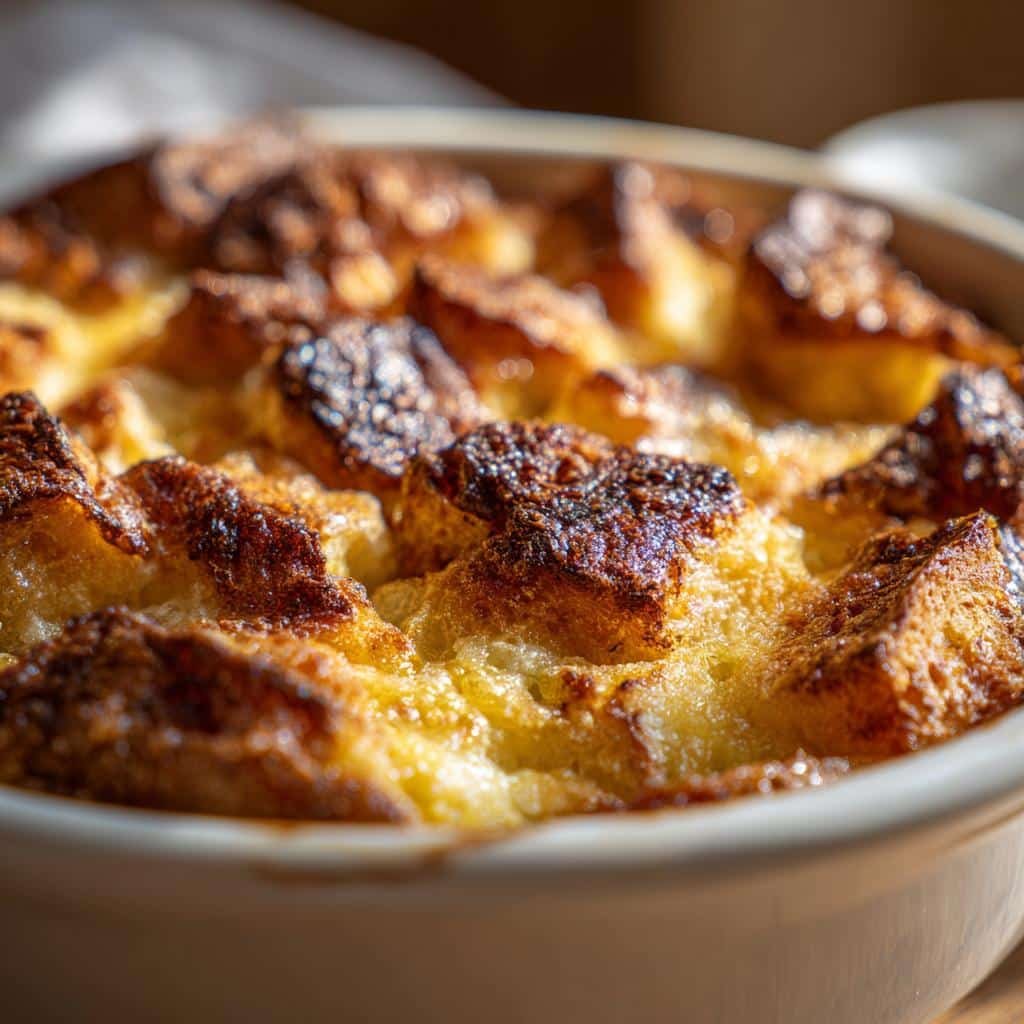 croissant bread pudding delicious recipe - detail 1