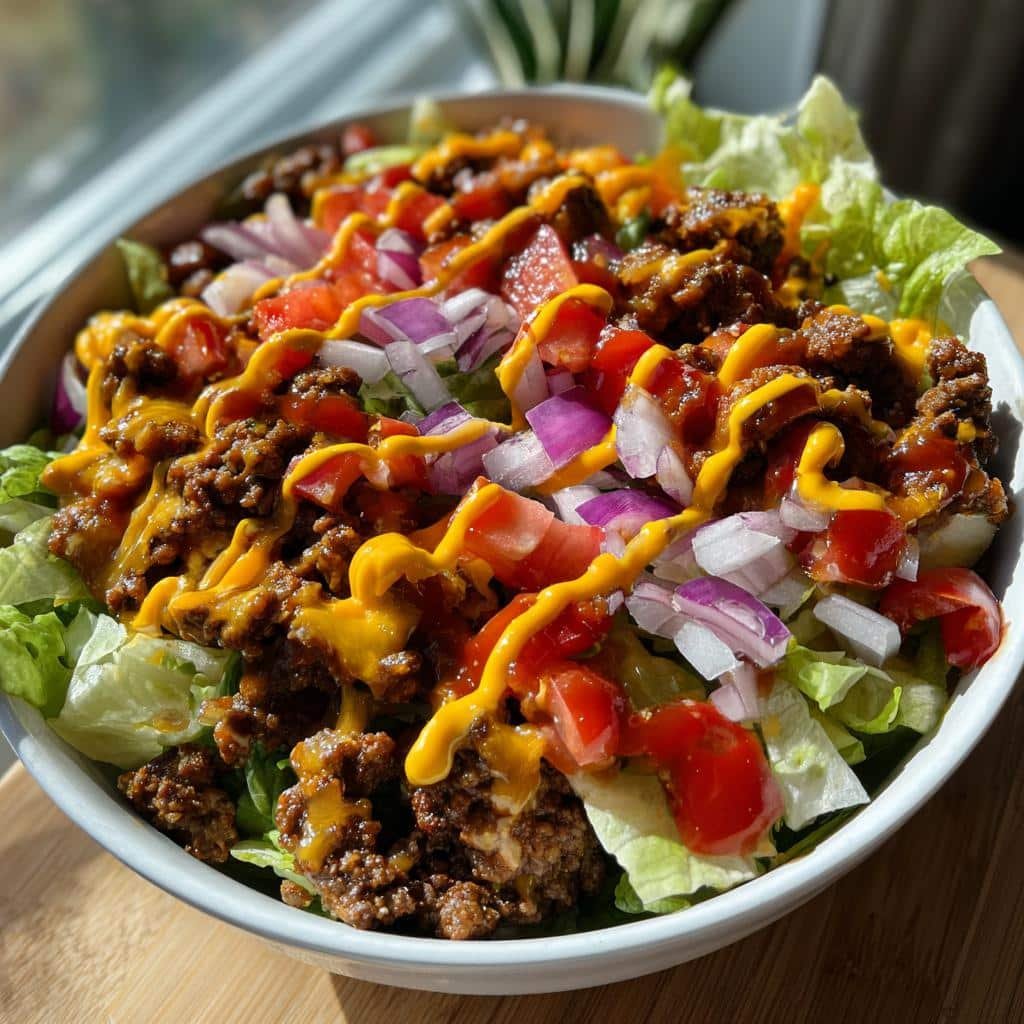 delicious high protein cheeseburger bowls recipe 2