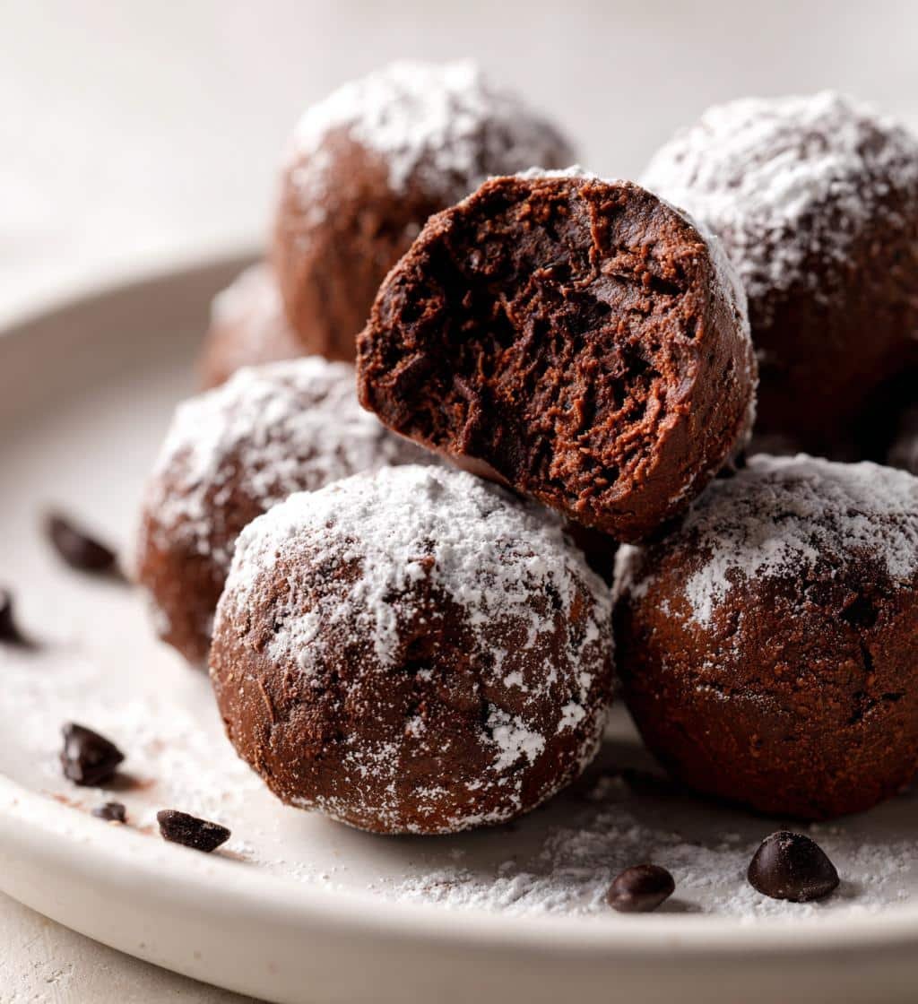 easy brownie truffles recipe delicious bites of joy - detail 1