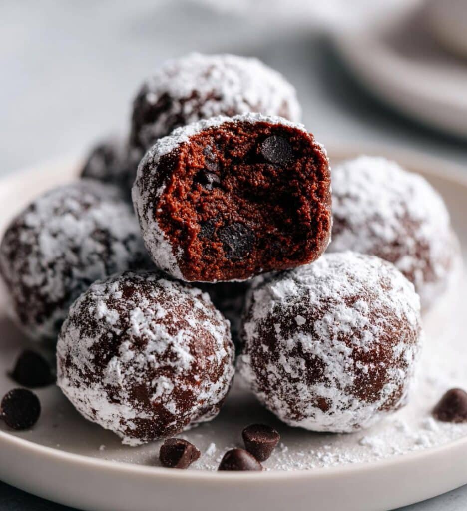 easy brownie truffles recipe delicious bites of joy