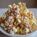 funfetti popcorn recipe delightful treat