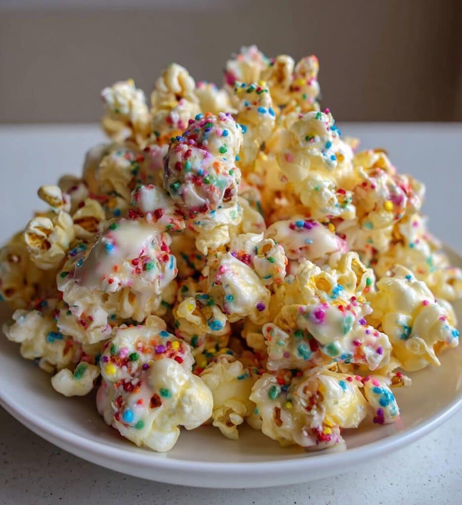funfetti popcorn recipe delightful treat