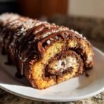 german chocolate coconut pecan roll cake recipe