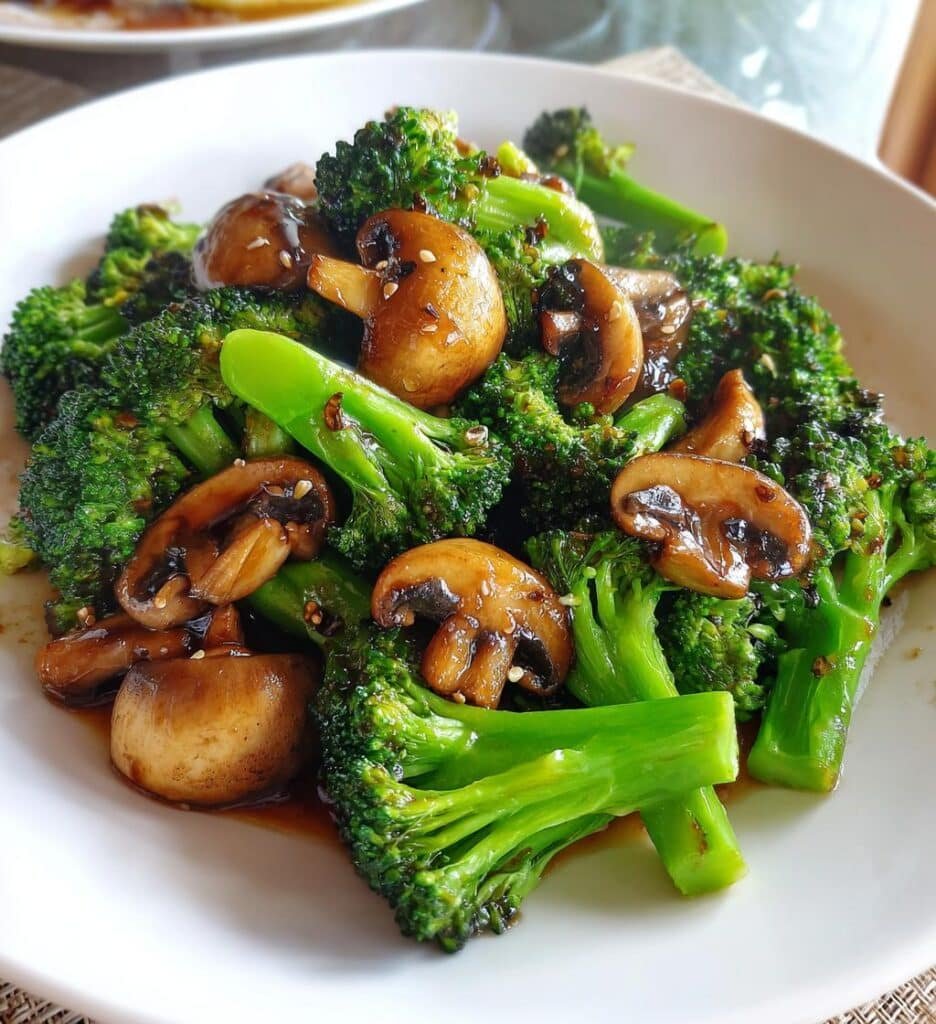 healthy broccoli and mushroom stir fry a weeknight win