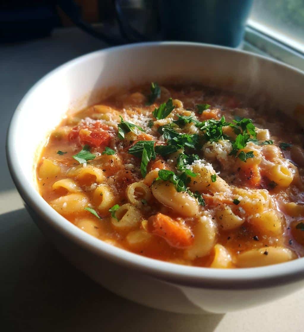 hearty italian pasta e fagioli soup recipe to savor - detail 1