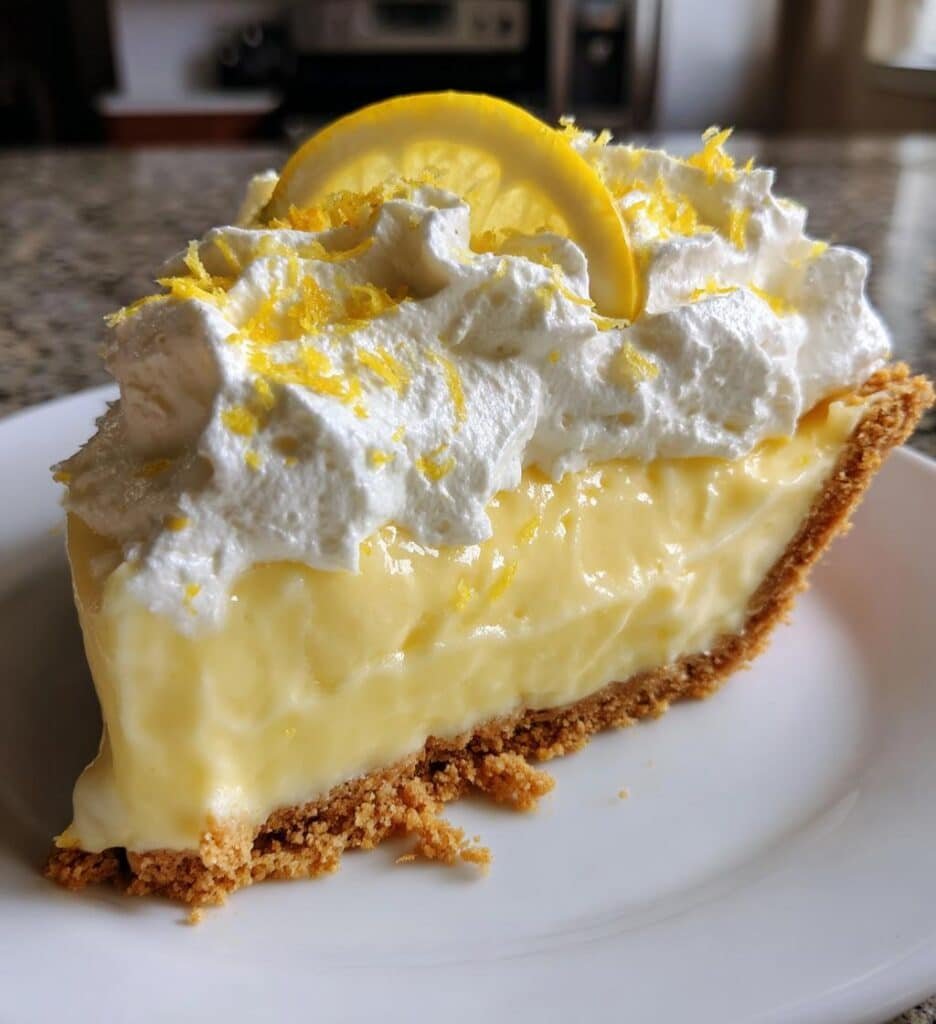 heavenly lemon cream pie recipe a slice of summer bliss