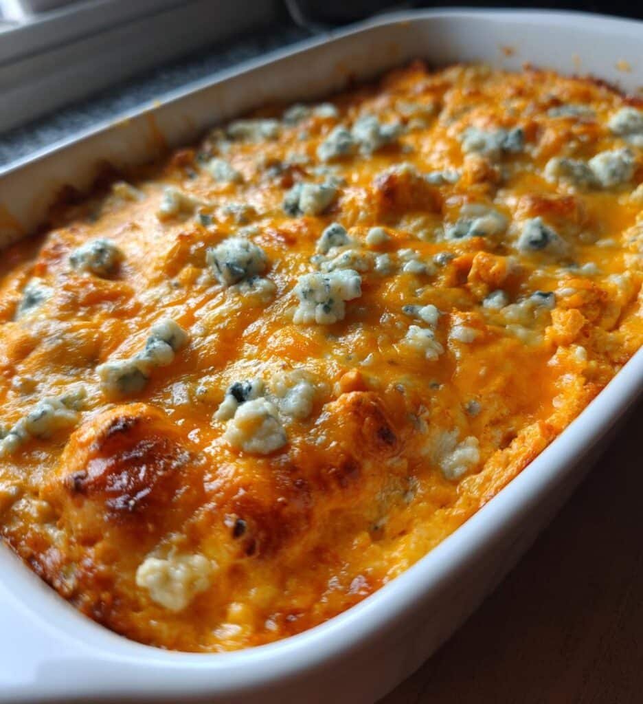high protein buffalo chicken dip
