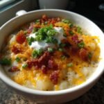 indulge in fully loaded baked potato soup bliss
