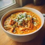 irresistible buffalo chicken soup recipe for comfort food lovers