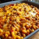 irresistible cheesy beef macaroni bake recipe to savor