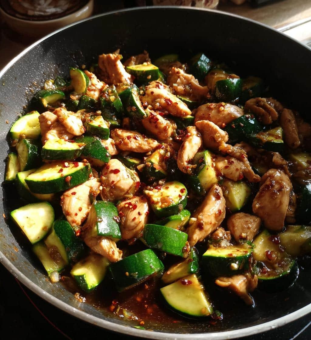 irresistible chicken zucchini stir fry fresh skillet magic - detail 1