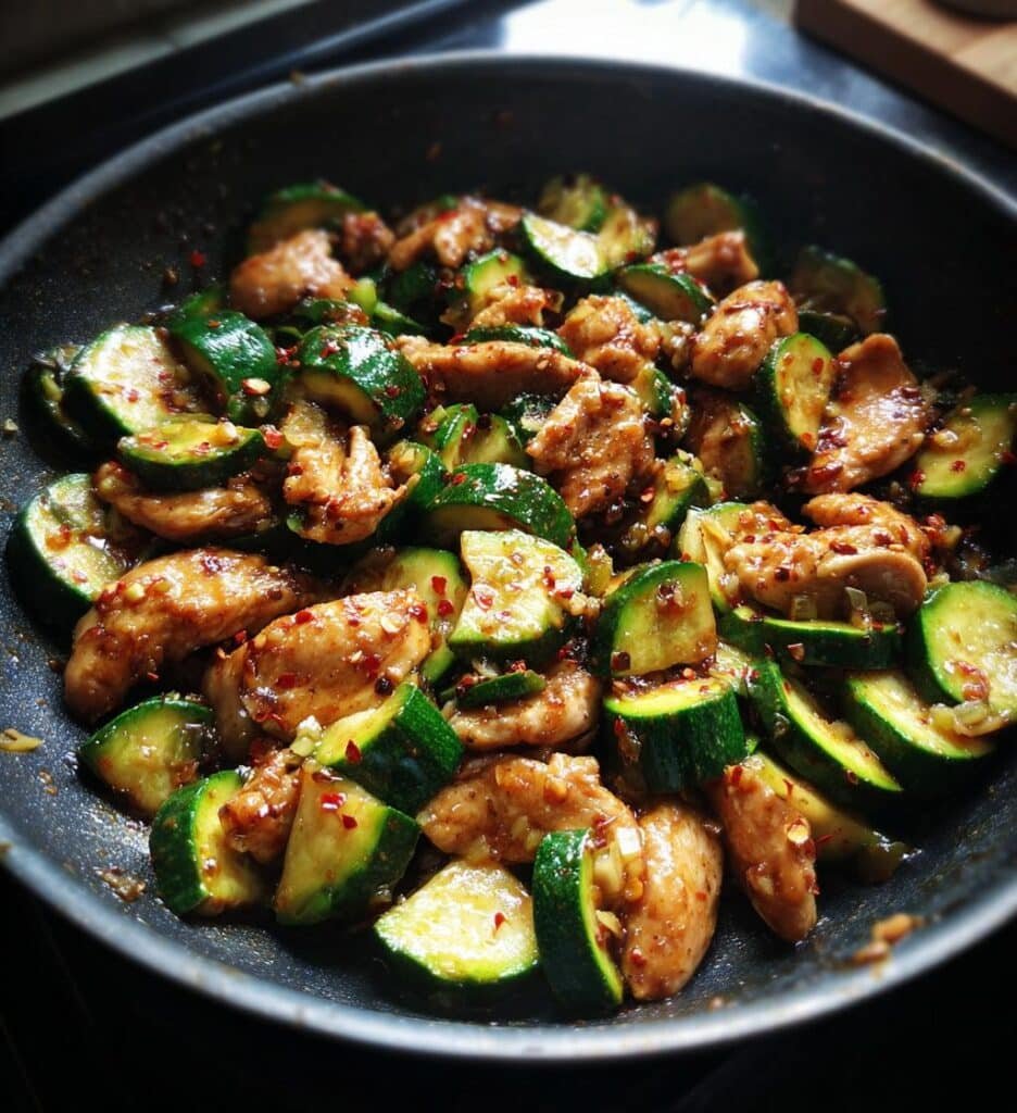 irresistible chicken zucchini stir fry fresh skillet magic