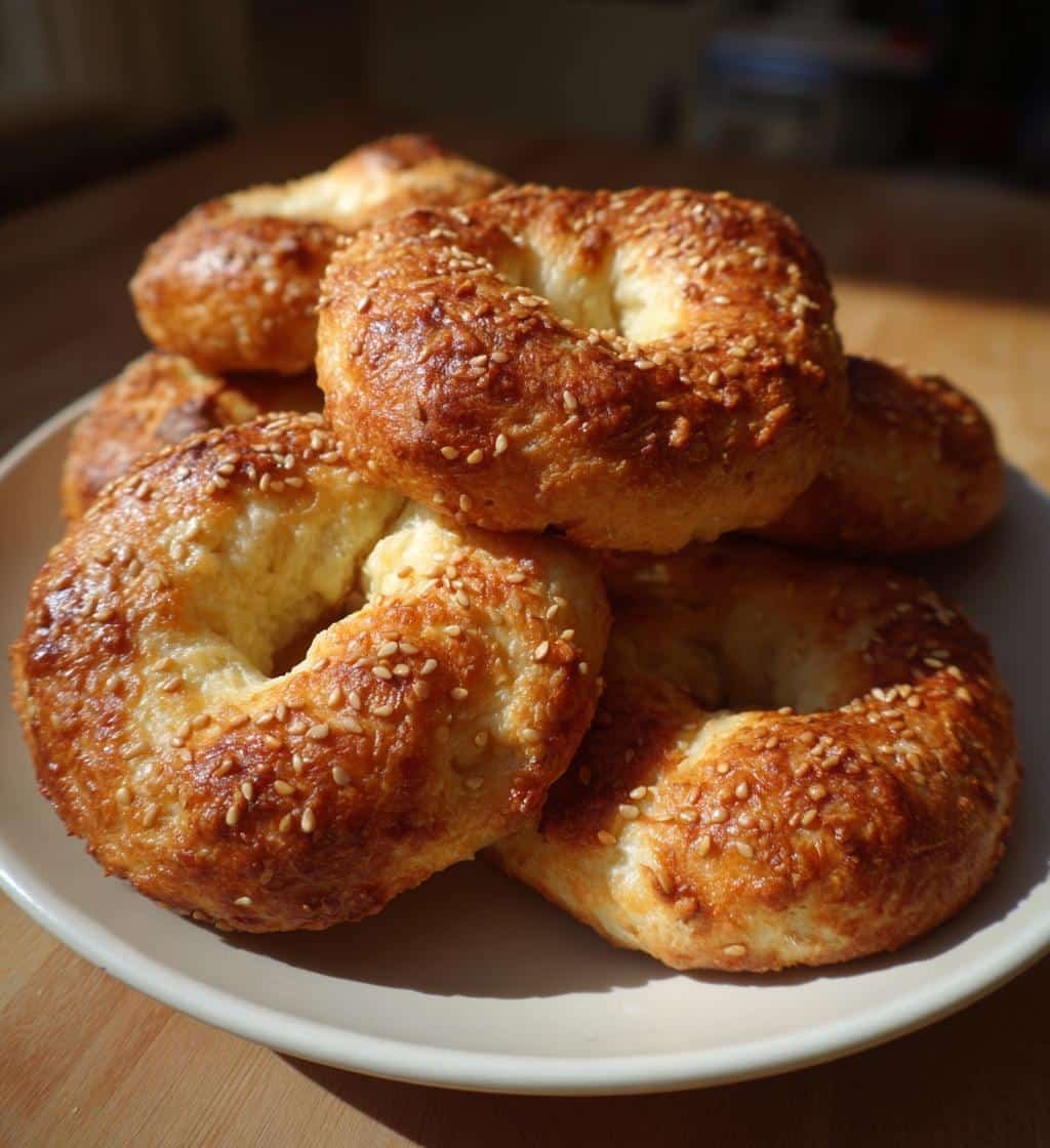 irresistible cottage cheese bagels bake recipe to try - detail 1