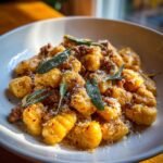 irresistible creamy butternut squash gnocchi with sausage