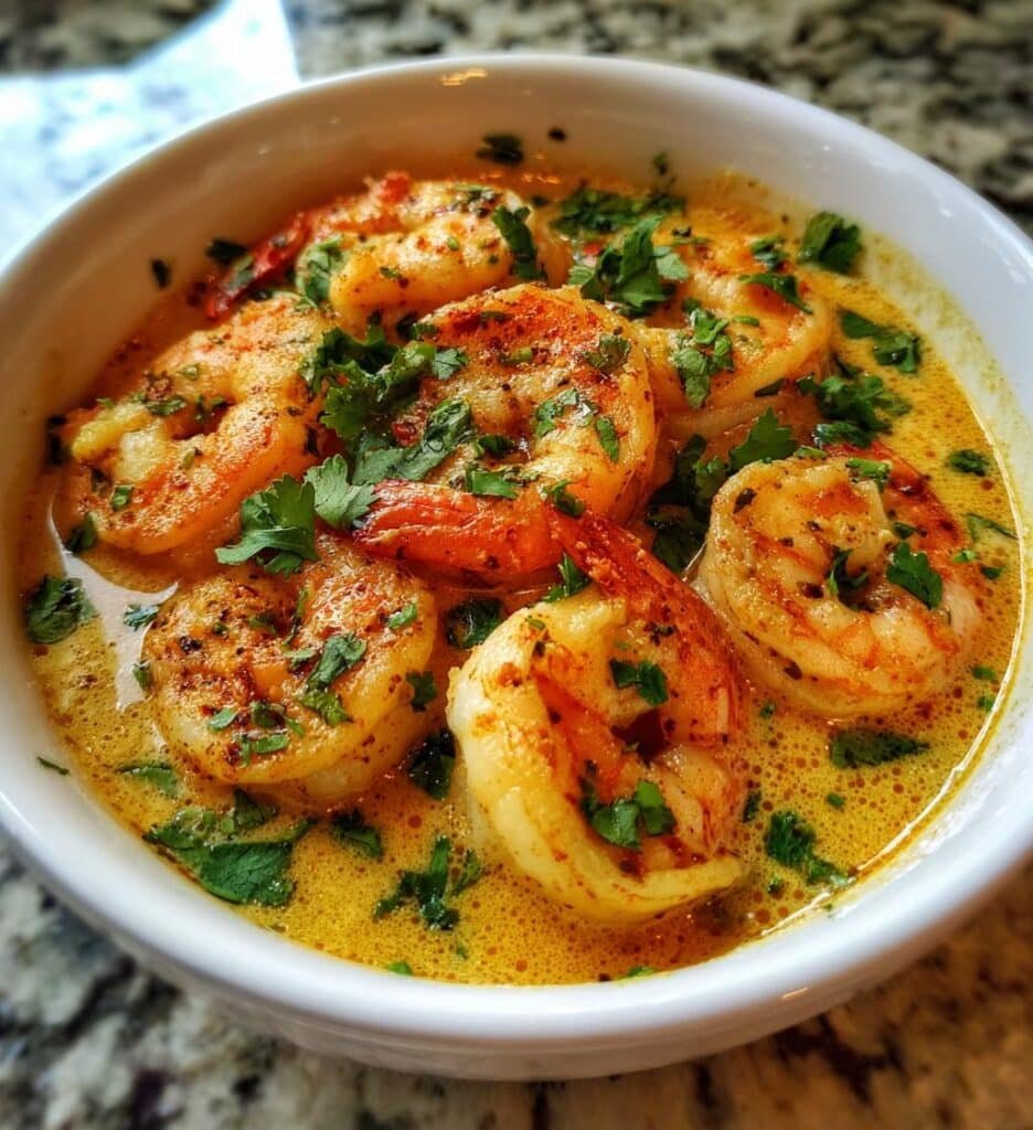 irresistible garlic shrimp in coconut milk recipe