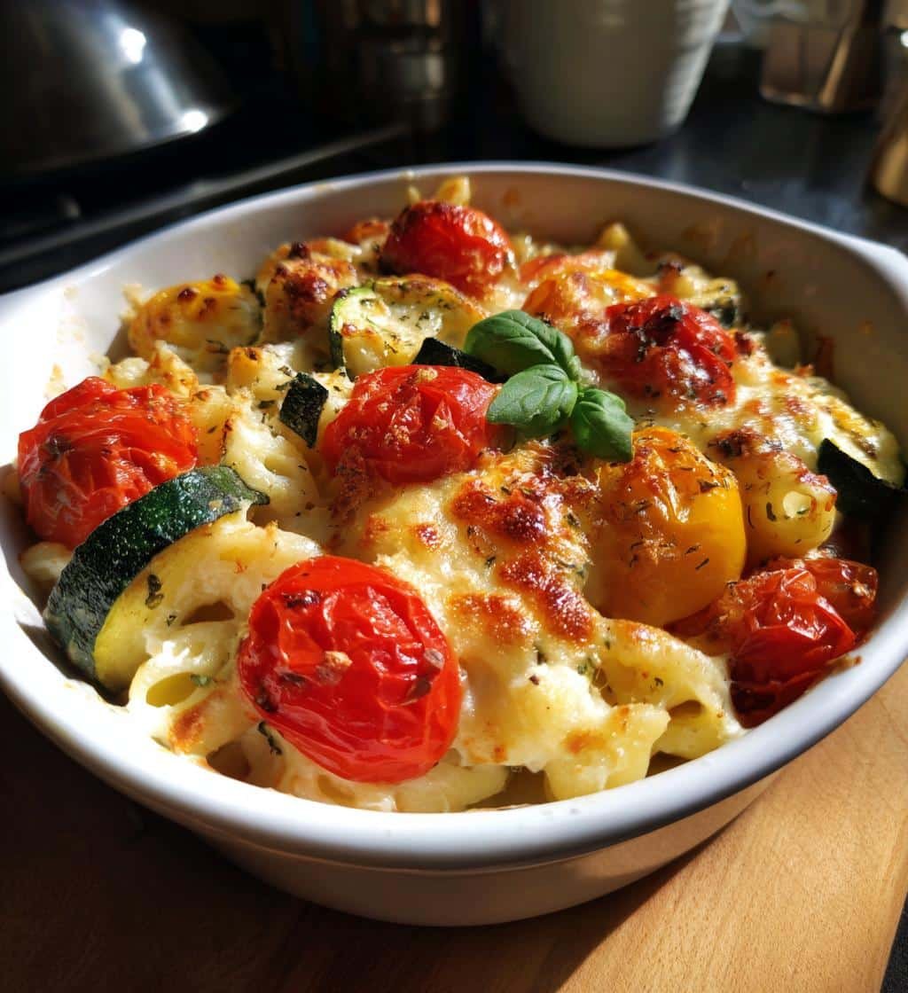 irresistible healthy baked feta pasta with vegetables a must try comfort meal - detail 1