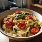 irresistible healthy baked feta pasta with vegetables a must try comfort meal