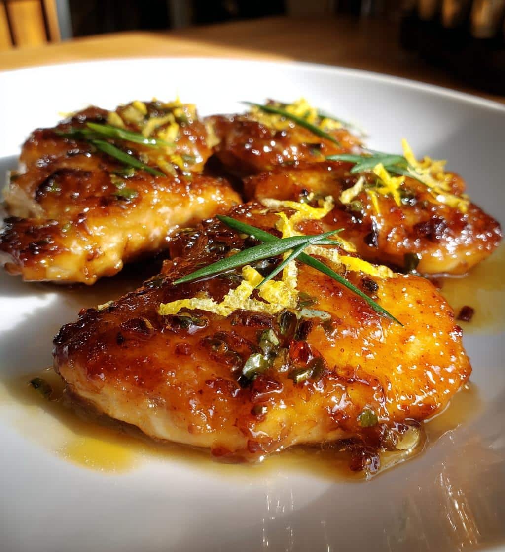 irresistible honey lemon chicken recipe for flavor lovers - detail 1