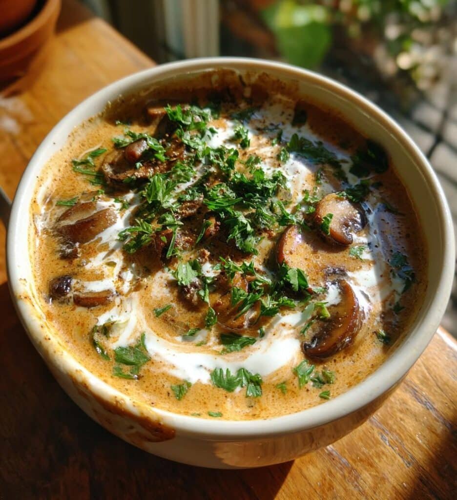 irresistible hungarian mushroom soup recipe to savor