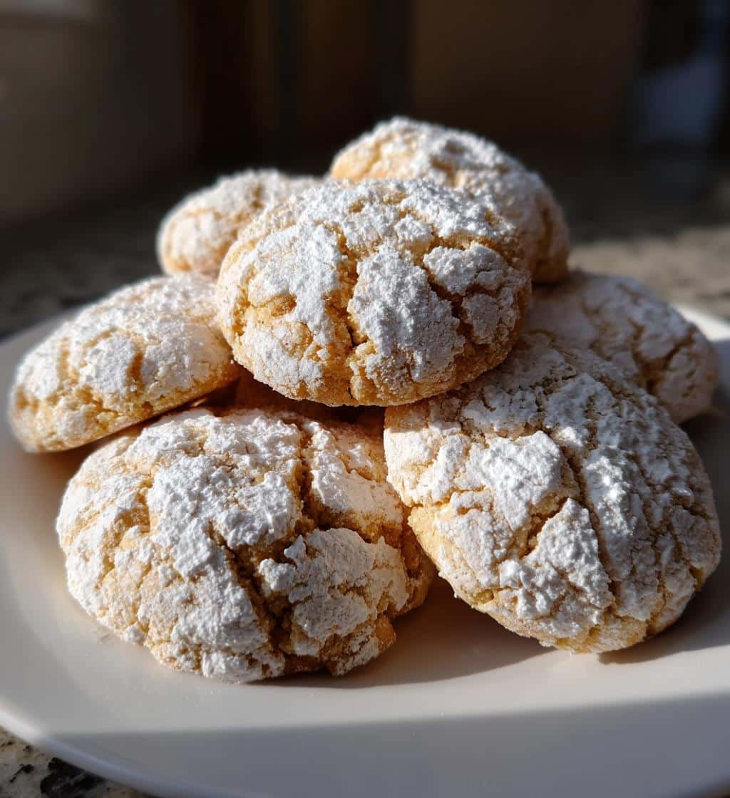 irresistible peanut butter crinkle cookies recipe delight - detail 1