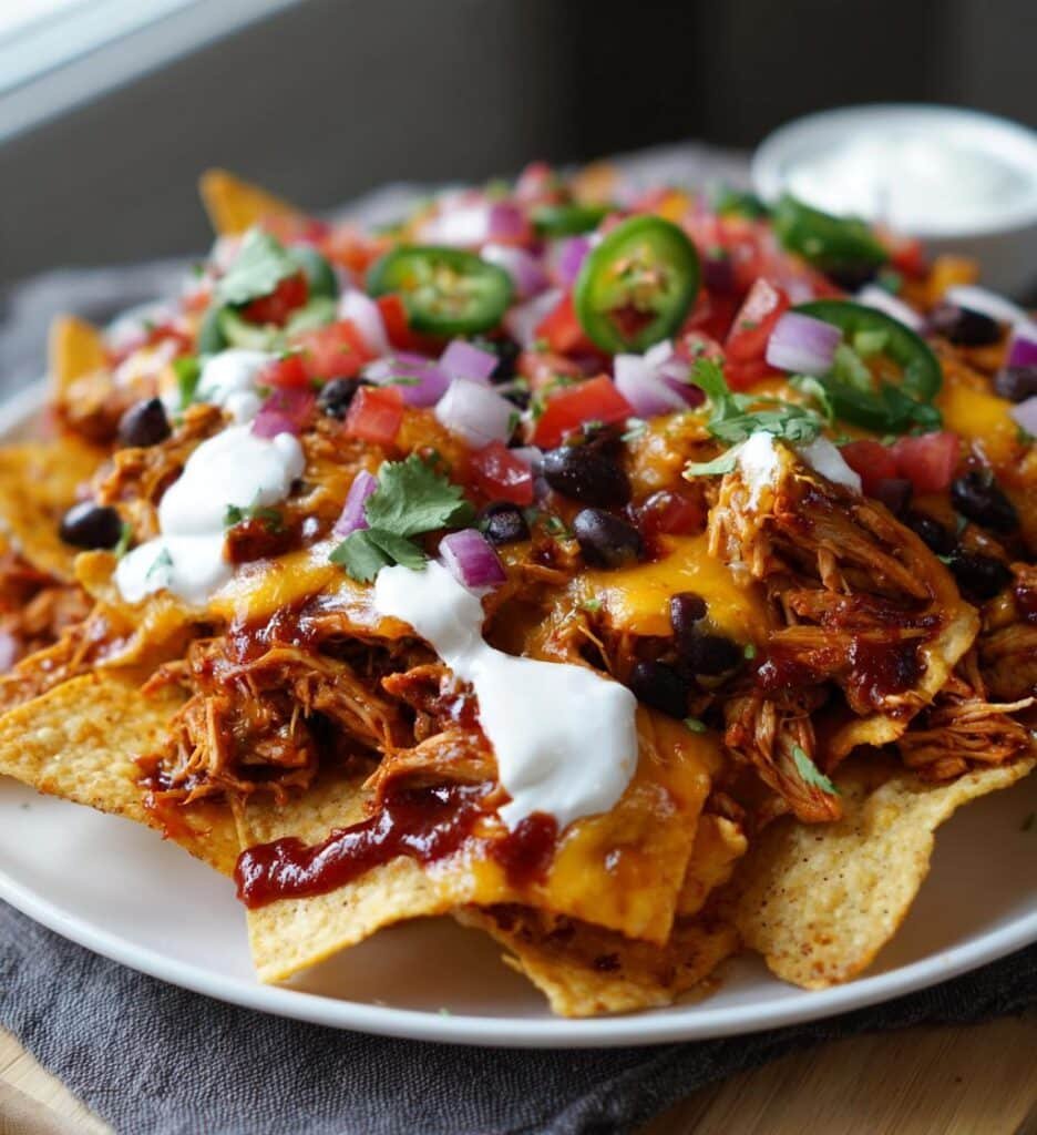 irresistible pulled pork nachos recipe for game day