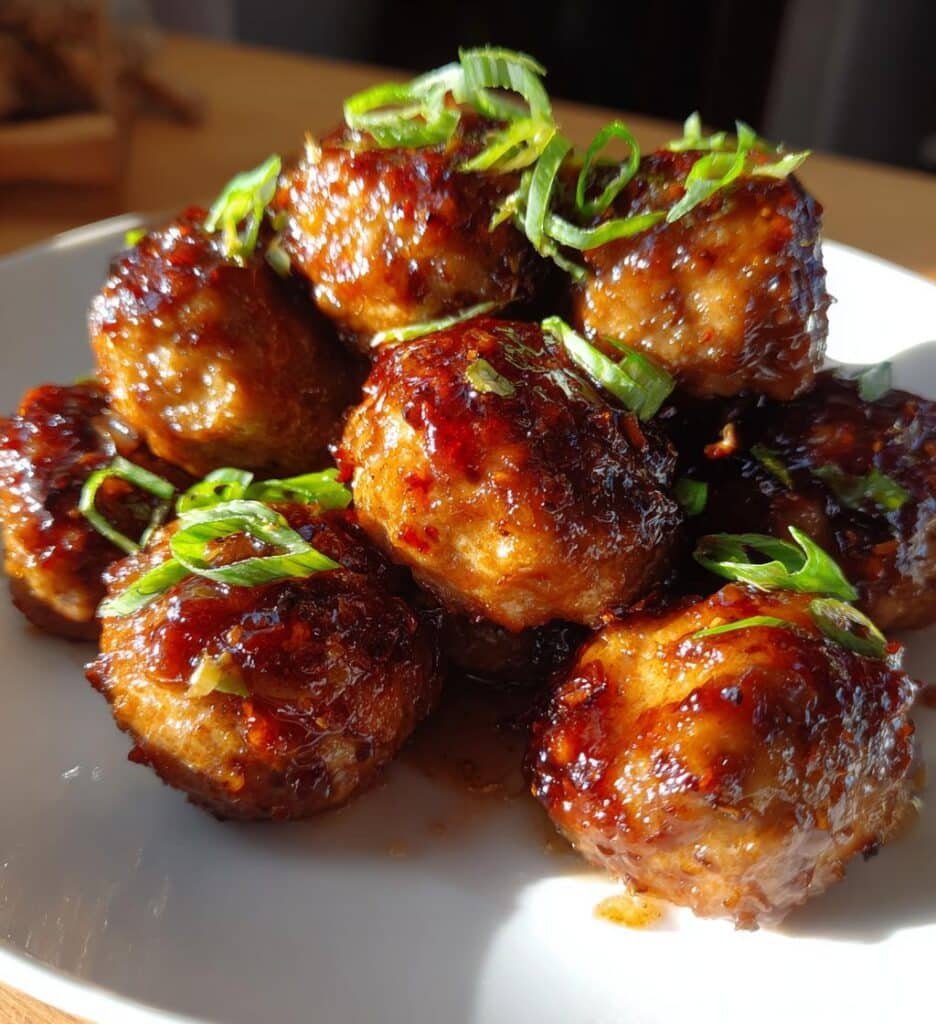 korean bbq meatballs