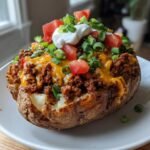 loaded potato taco bowls