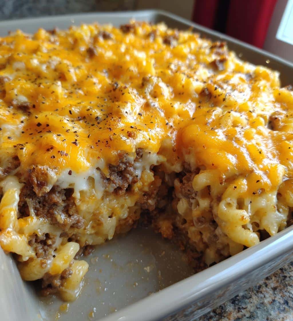 mac and cheese meatloaf casserole recipe - detail 1