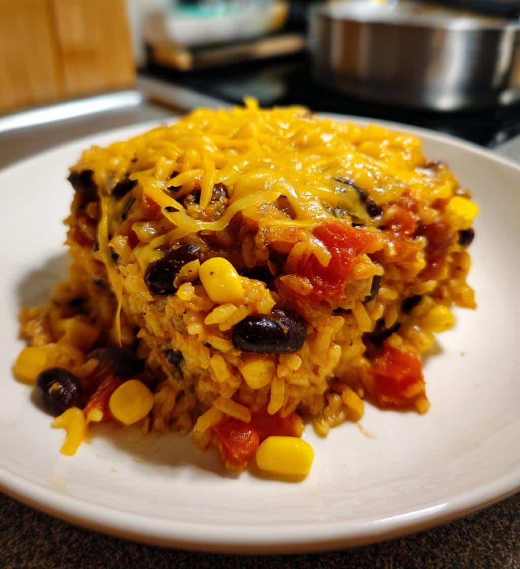 one pot mexican rice casserole recipe - detail 1