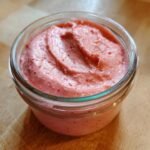 pink strawberry butter