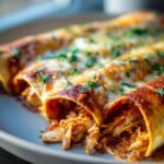 protein cottage cheese chicken enchiladas low carb