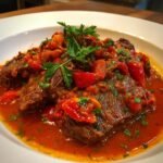 savory steak pizzaiola a flavorful italian delight