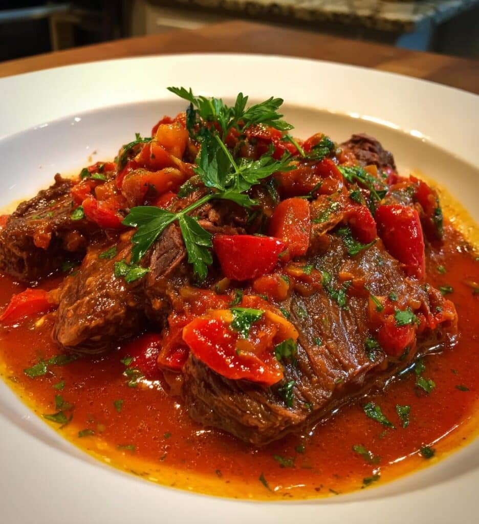 savory steak pizzaiola a flavorful italian delight