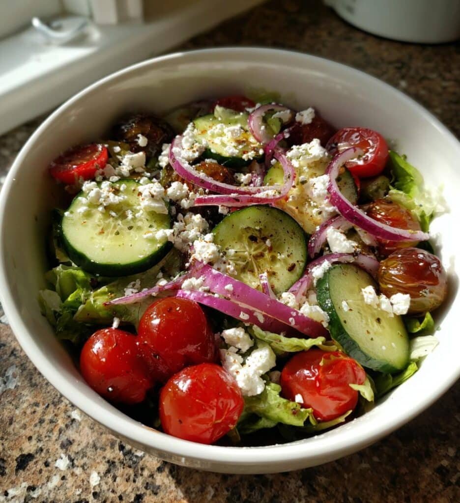 simple spring mix salad with balsamic honey dressing an everyday win