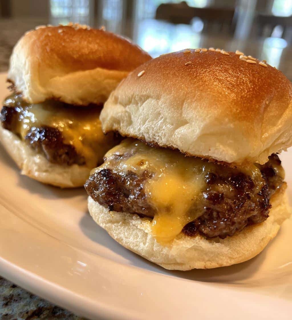 smoky ghost pepper cheeseburger bites with bourbon kick - detail 1