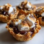smores cookie cups