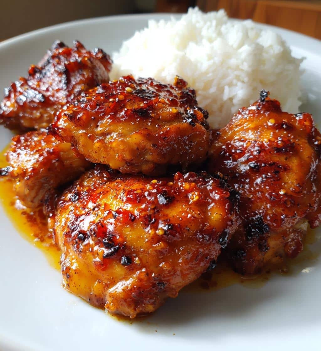 sticky roasted orange chicken better than takeout - detail 1