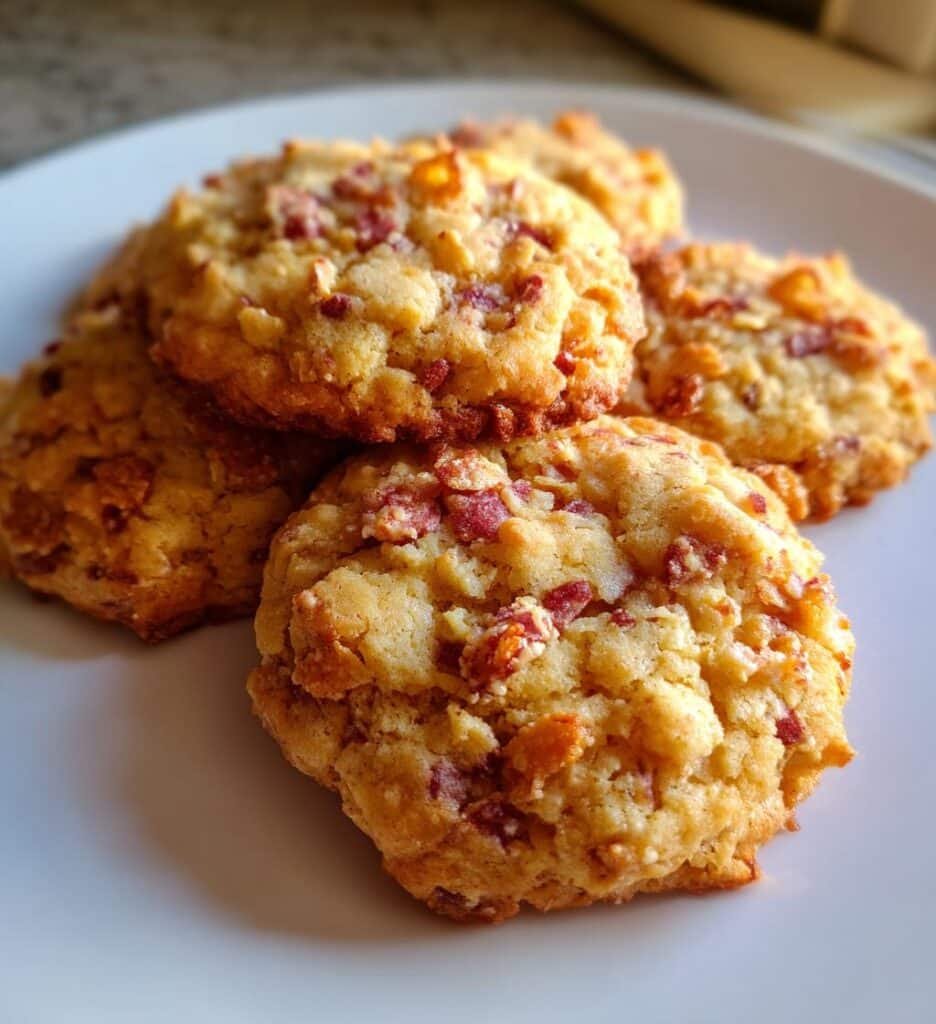 strawberry crunch cookies
