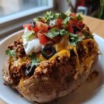 taco loaded baked potatoes