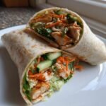 teriyaki chicken wrap