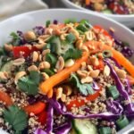 thai quinoa crunch salad