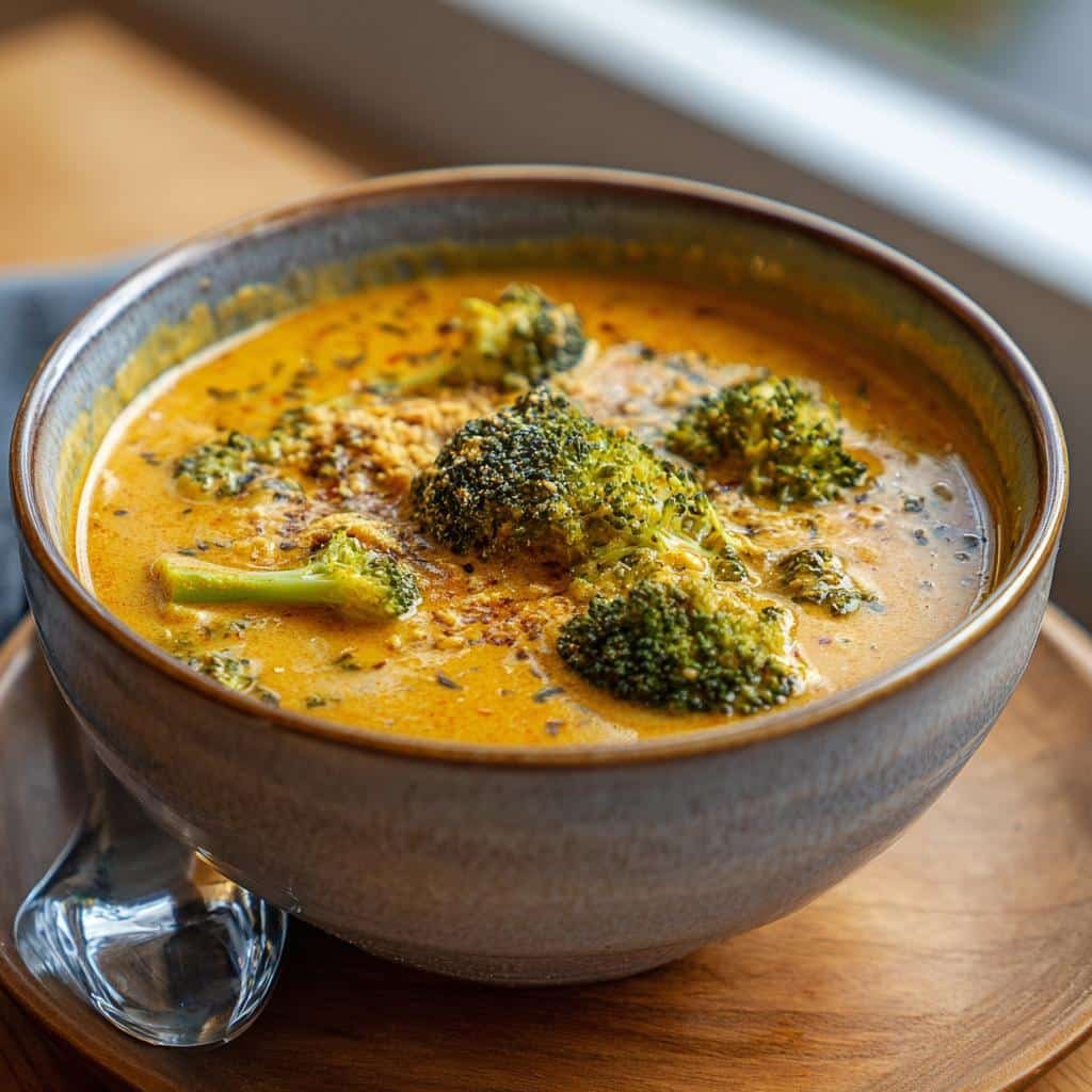 vegan broccoli cheddar soup recipe cozy comfort