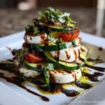 vibrant cucumber caprese salad a refreshing twist