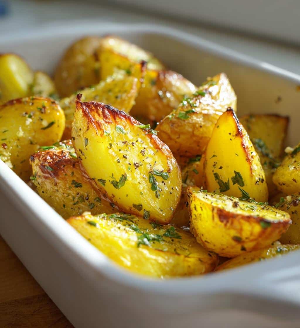 zesty greek lemon potatoes a flavorful delight - detail 1
