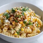 zesty healthy street corn pasta salad light cravings